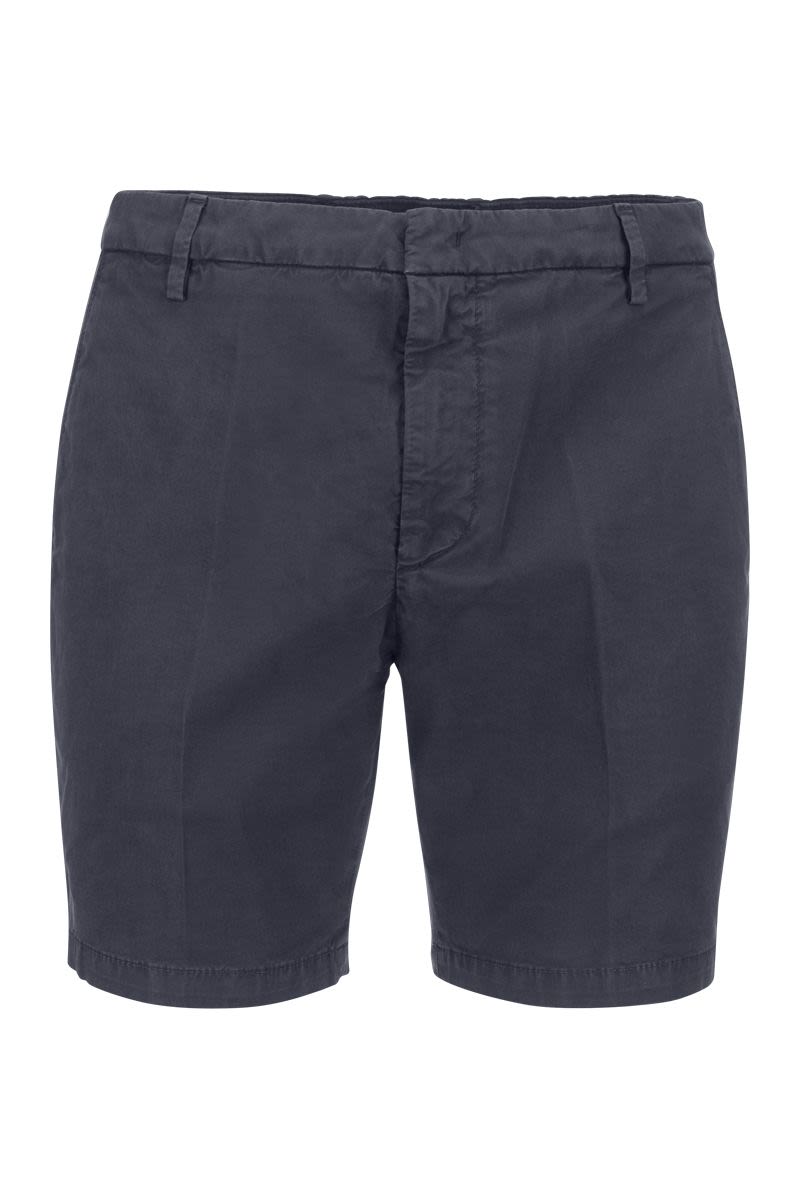 MANHEIM - Cotton Blend Shorts - VOGUERINI