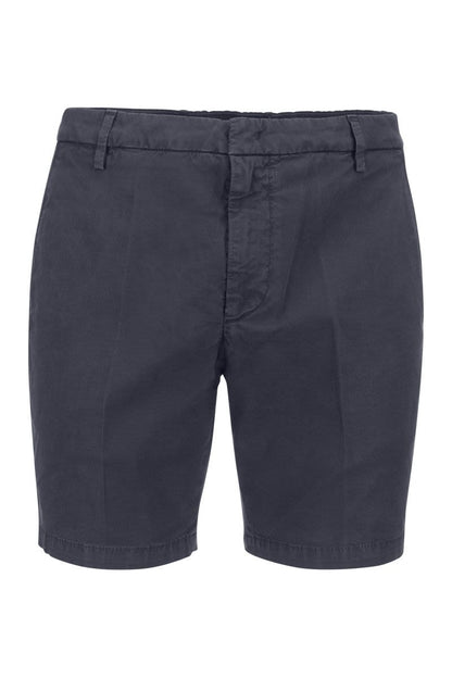 MANHEIM - Cotton Blend Shorts - VOGUERINI