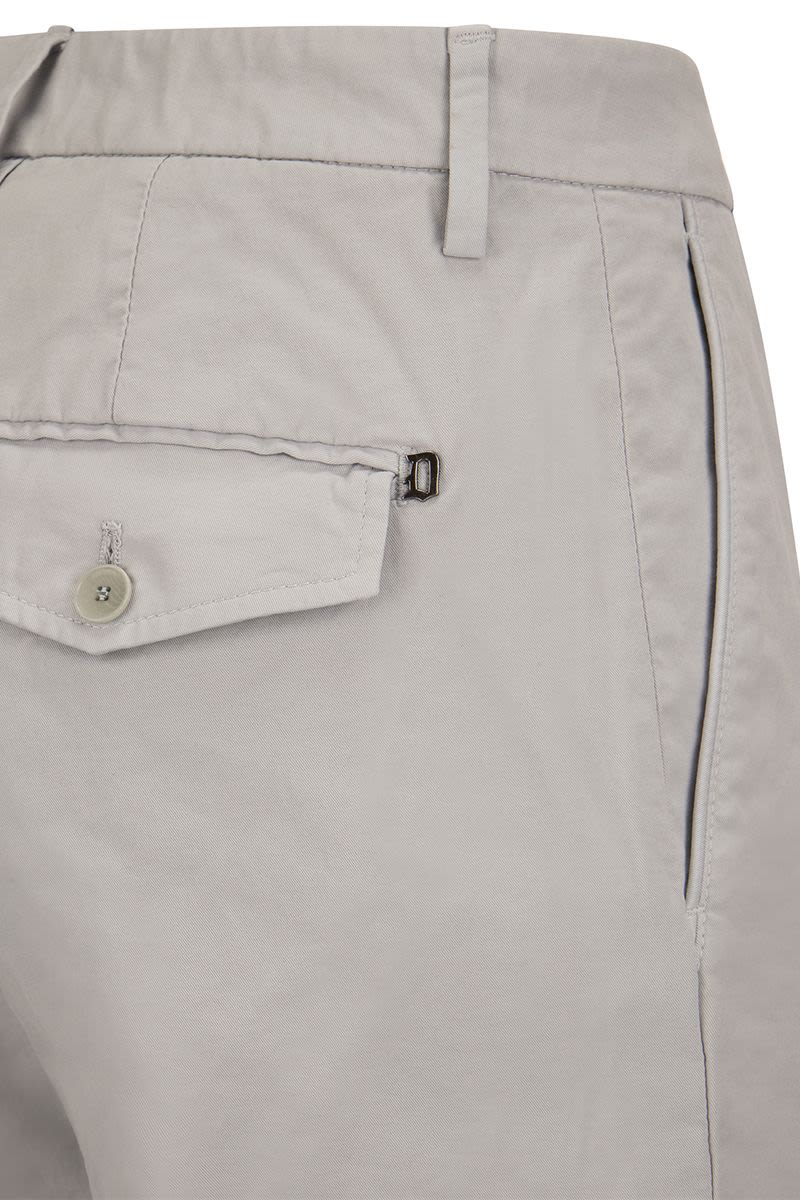 MANHEIM - Cotton Blend Shorts - VOGUERINI