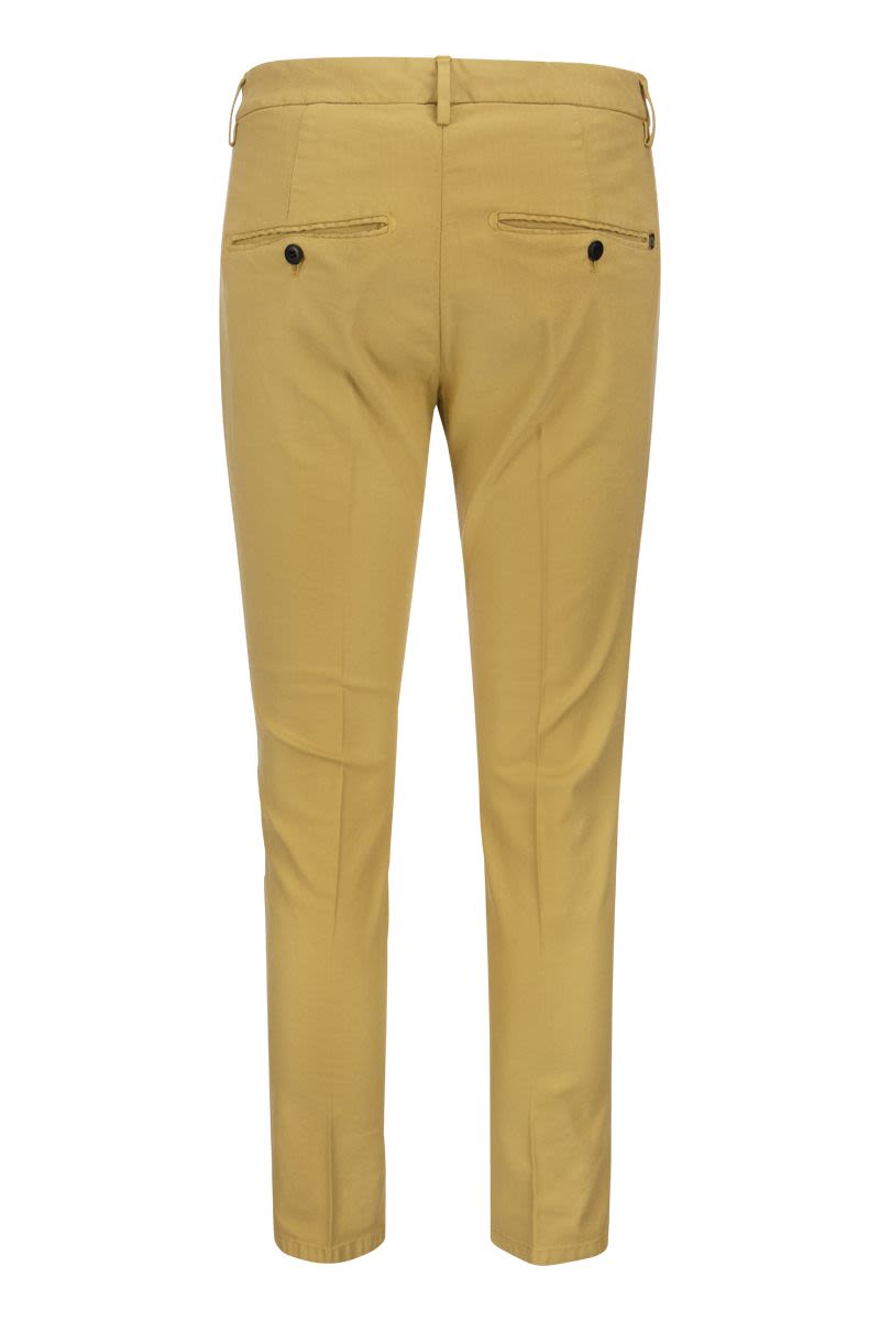 ALFREDO - Cotton Slim-fit Trousers - VOGUERINI