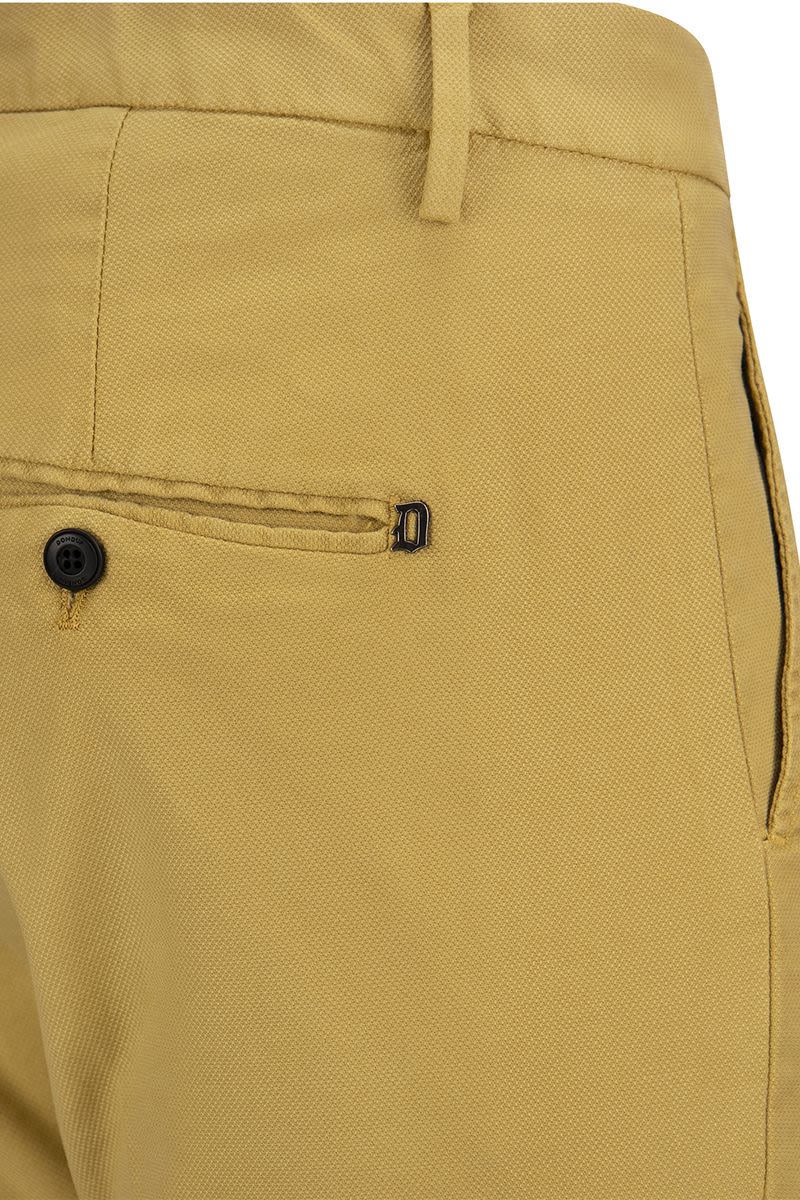 ALFREDO - Cotton Slim-fit Trousers - VOGUERINI