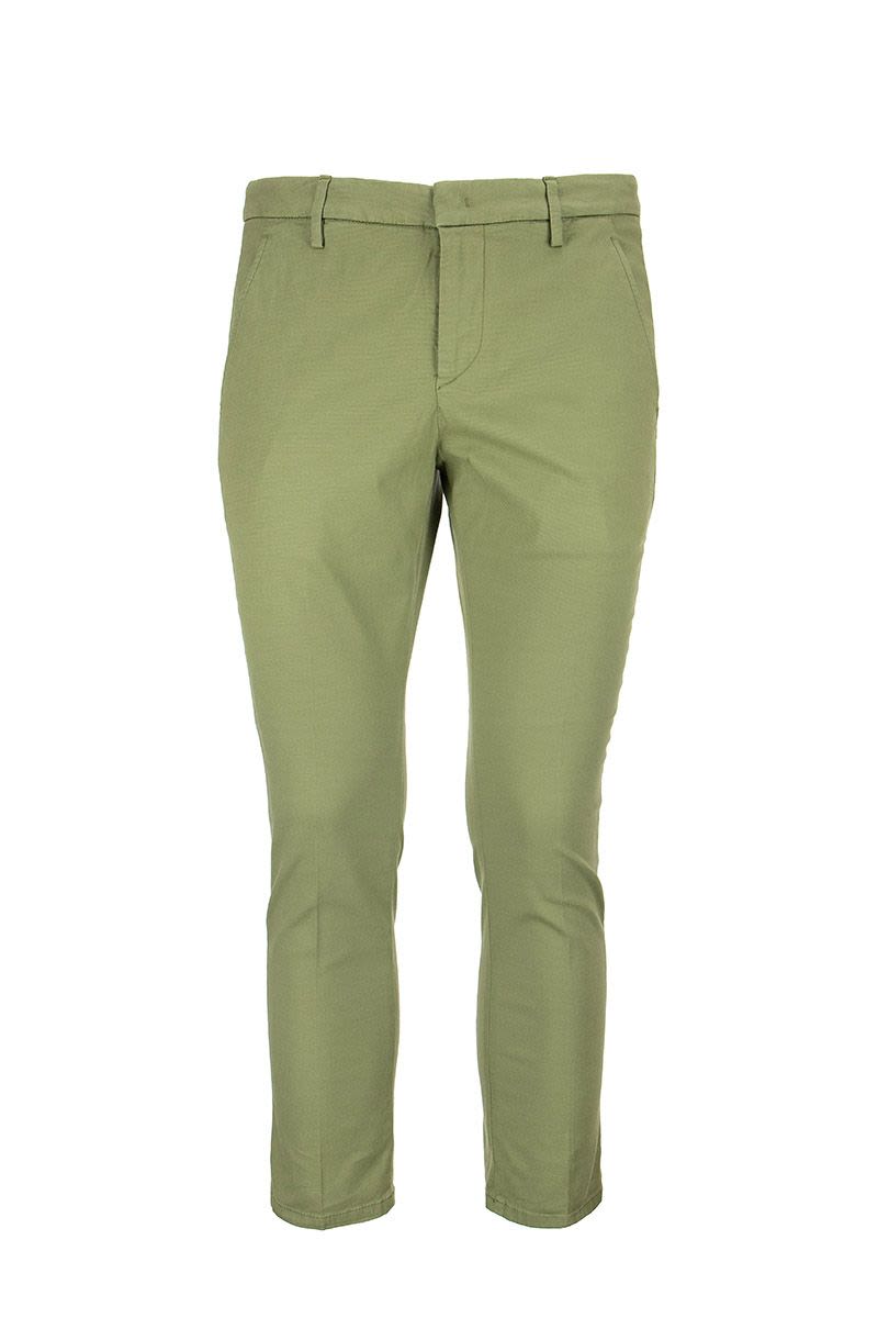 ALFREDO - Cotton Slim-fit Trousers - VOGUERINI