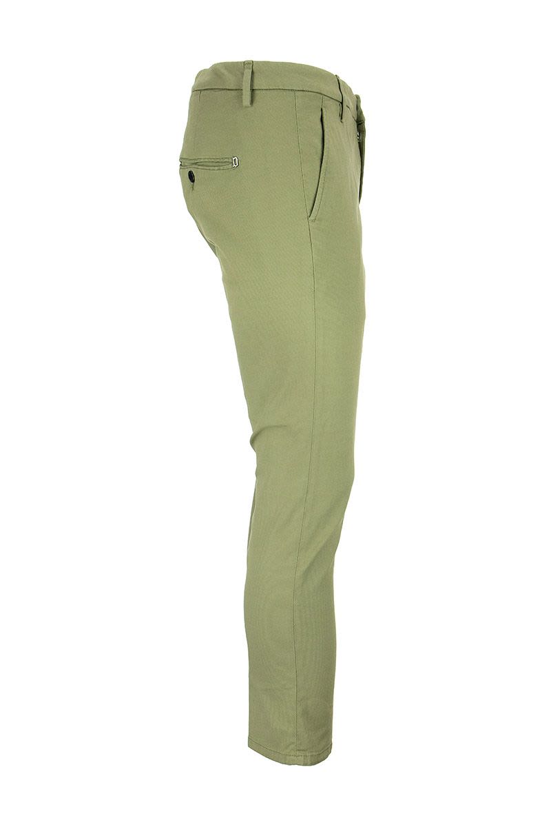 ALFREDO - Cotton Slim-fit Trousers - VOGUERINI