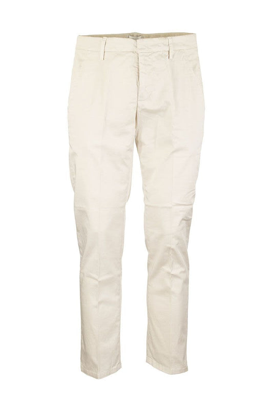 ALFREDO - Cotton Slim-fit Trousers - VOGUERINI