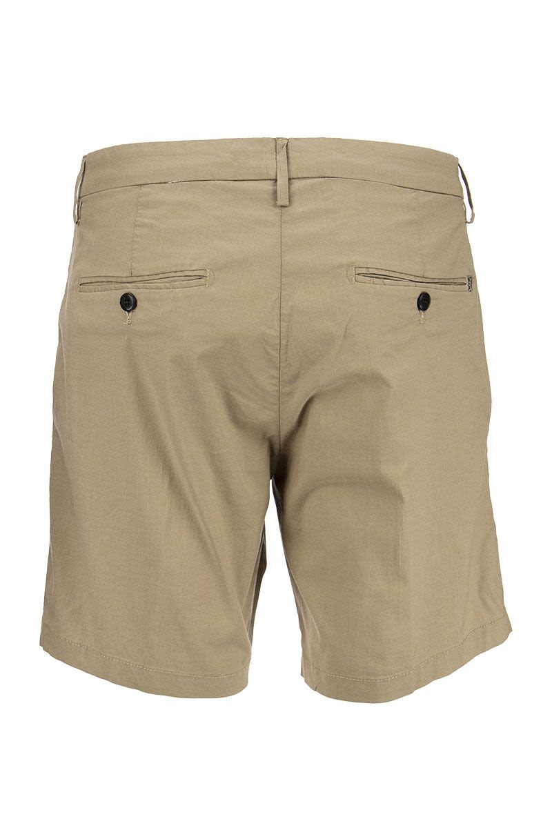 FERGUS - Cotton Blend Shorts - VOGUERINI