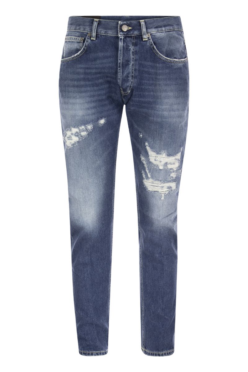 DIAN - Stretch Eco Denim Carrot Jeans - VOGUERINI