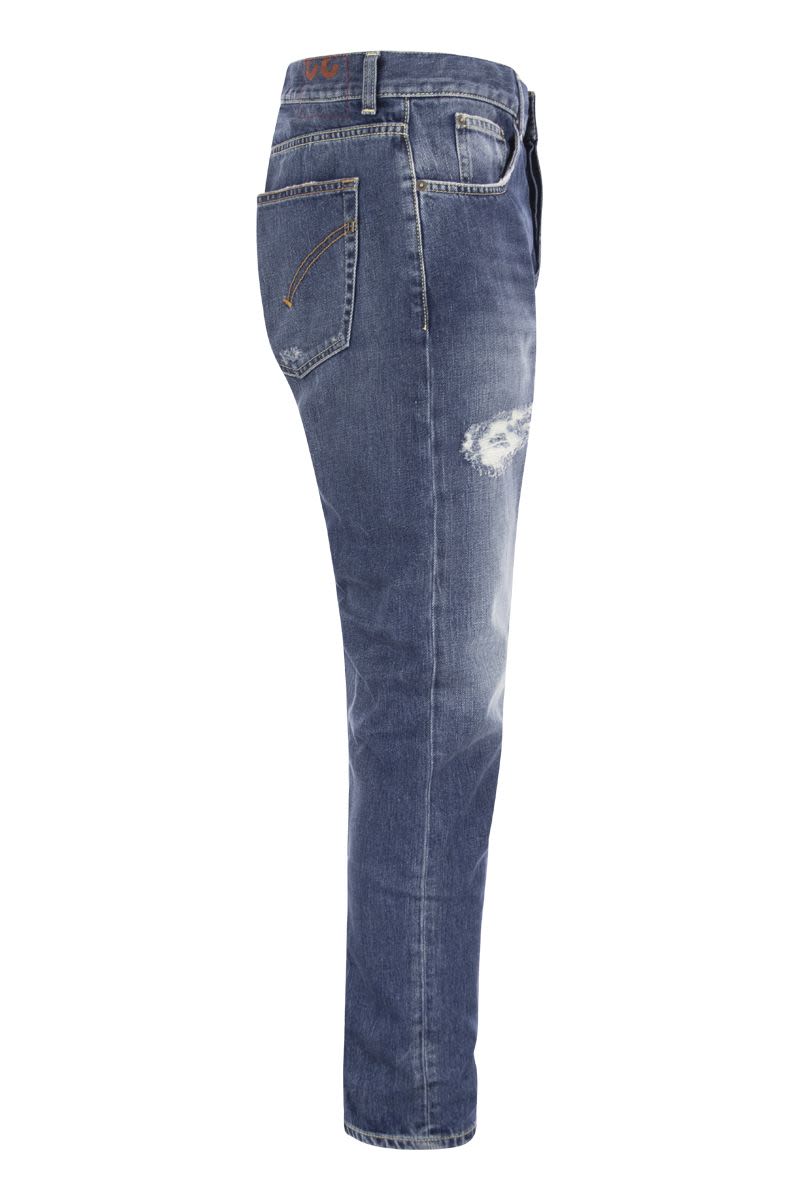 DIAN - Stretch Eco Denim Carrot Jeans - VOGUERINI