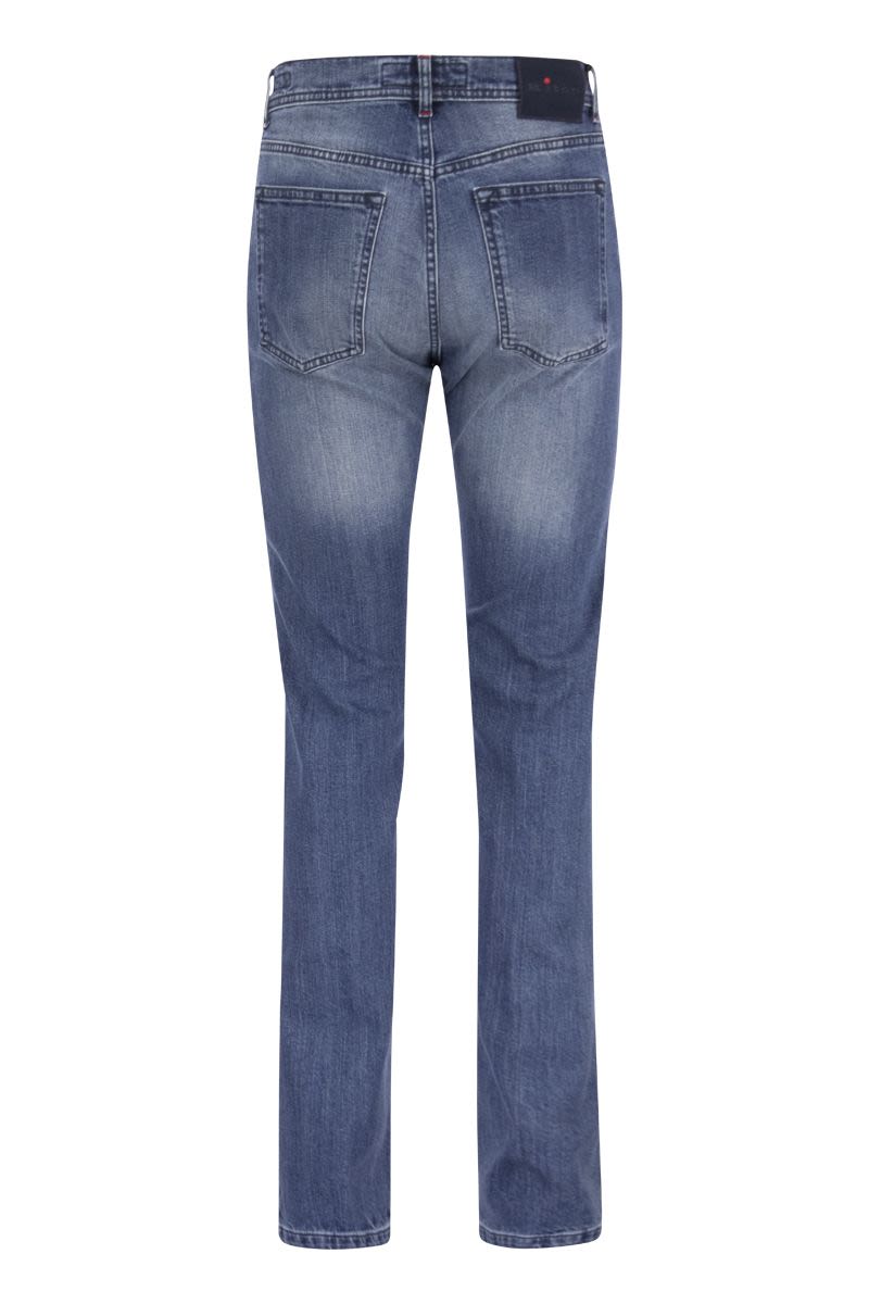 5-pocket Cotton Jeans - VOGUERINI