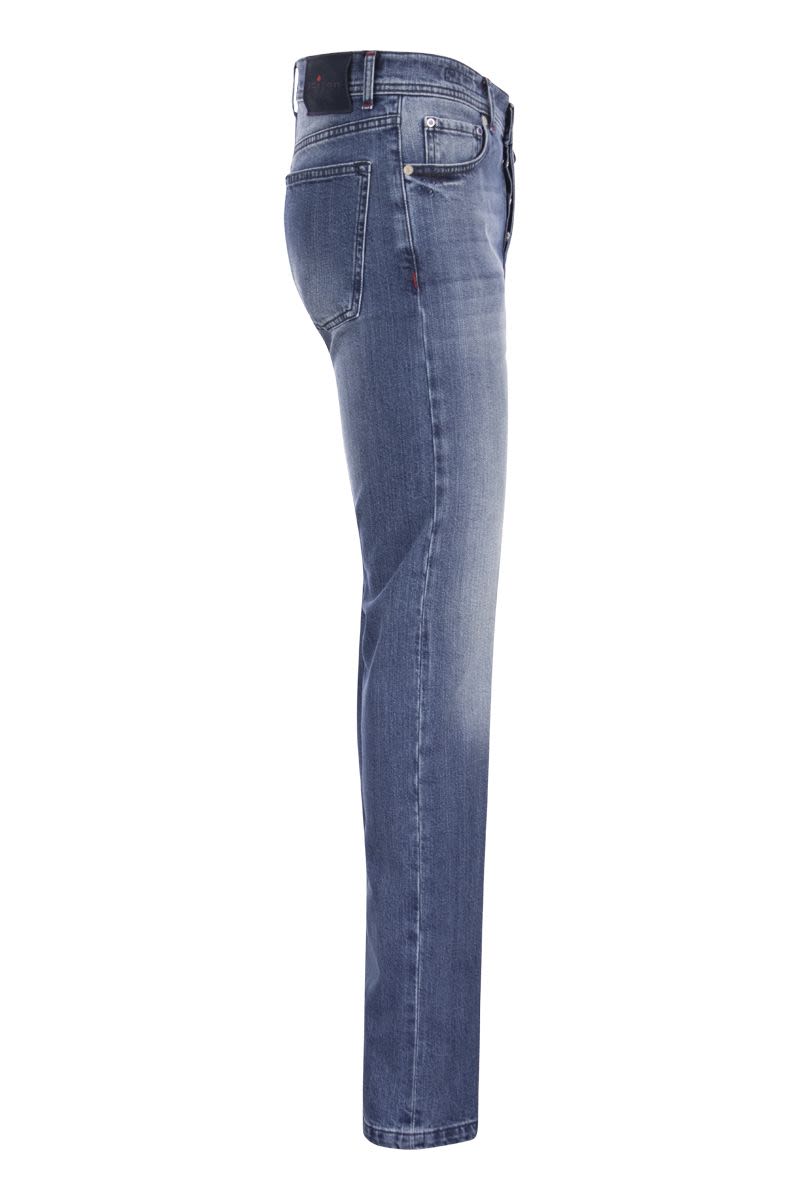 5-pocket Cotton Jeans - VOGUERINI