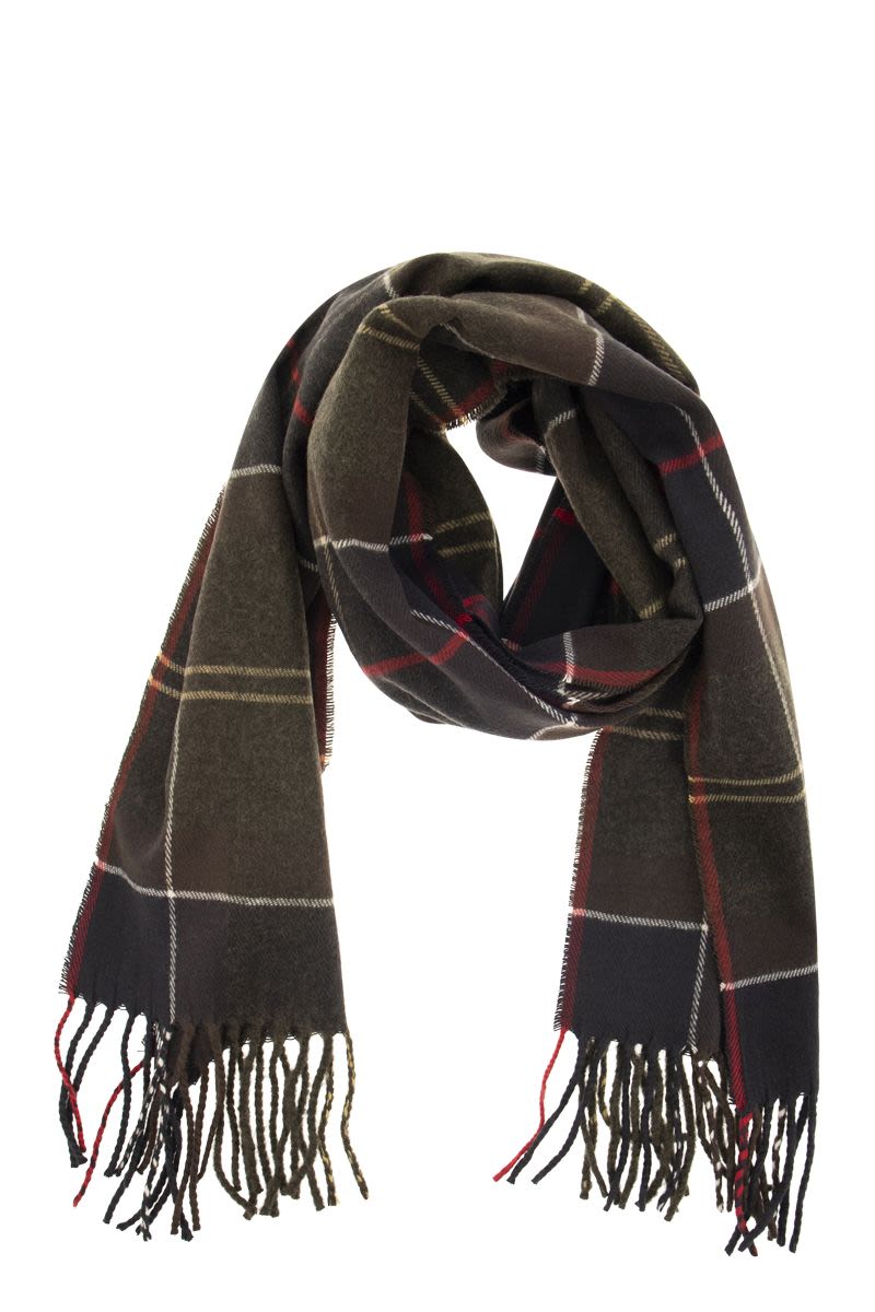 Scarf with tartan pattern - VOGUERINI