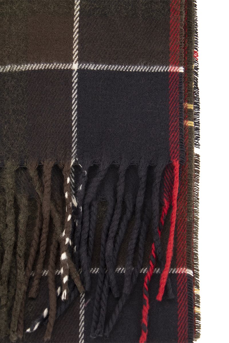 Scarf with tartan pattern - VOGUERINI