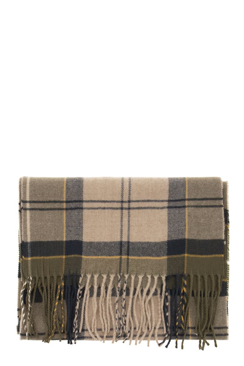 Scarf with tartan pattern - VOGUERINI