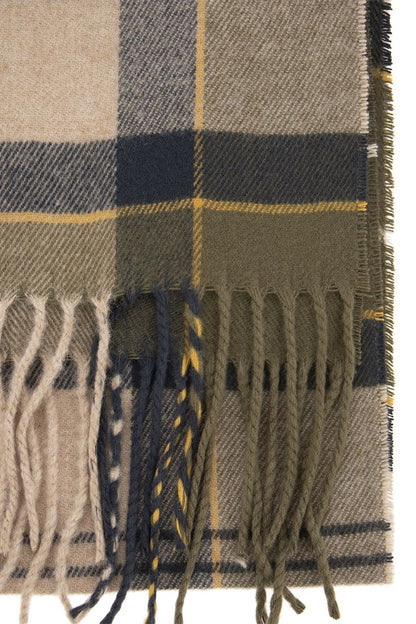 Scarf with tartan pattern - VOGUERINI