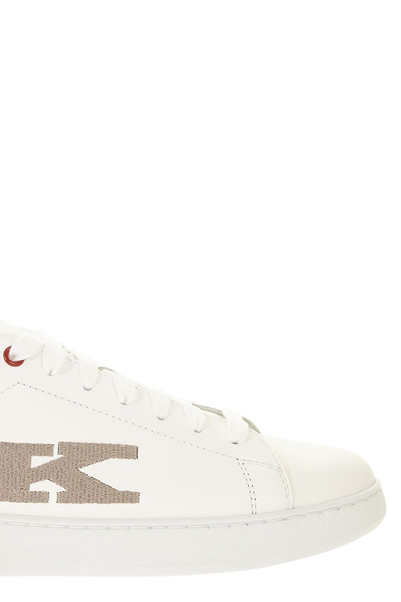 Leather Sneakers - VOGUERINI