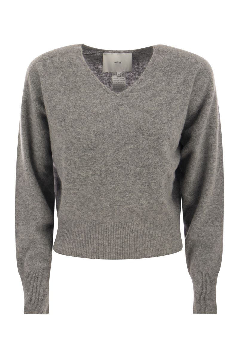 FRANCY - Cashmere V-neck sweater - VOGUERINI