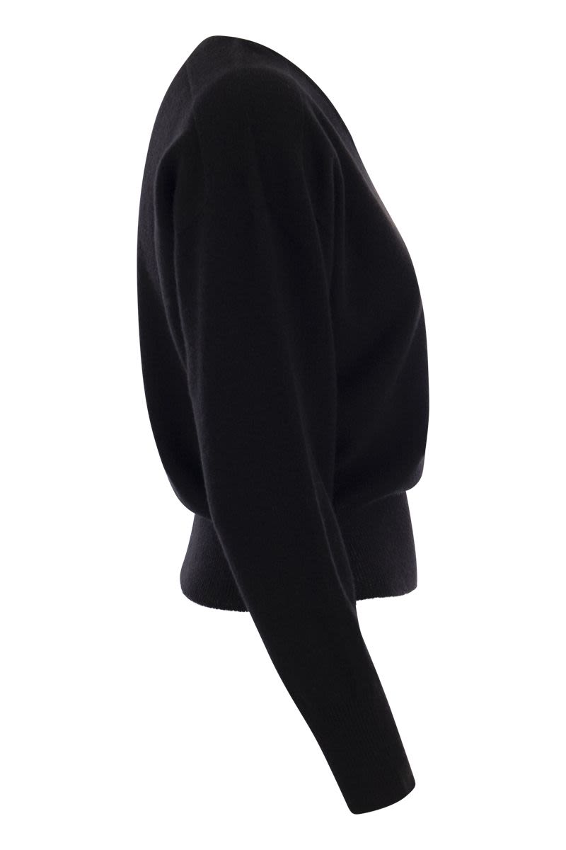 FRANCY - Cashmere V-neck sweater - VOGUERINI