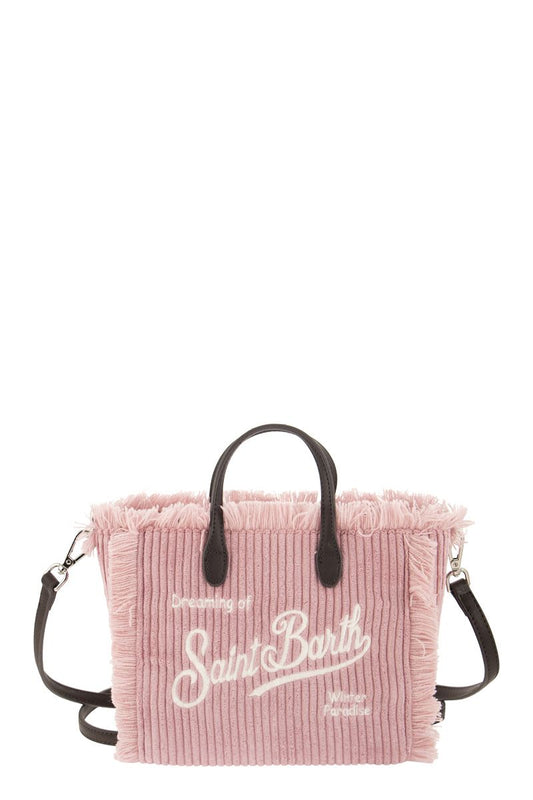 Mini Vanity Bag with Velvet Fringes - VOGUERINI