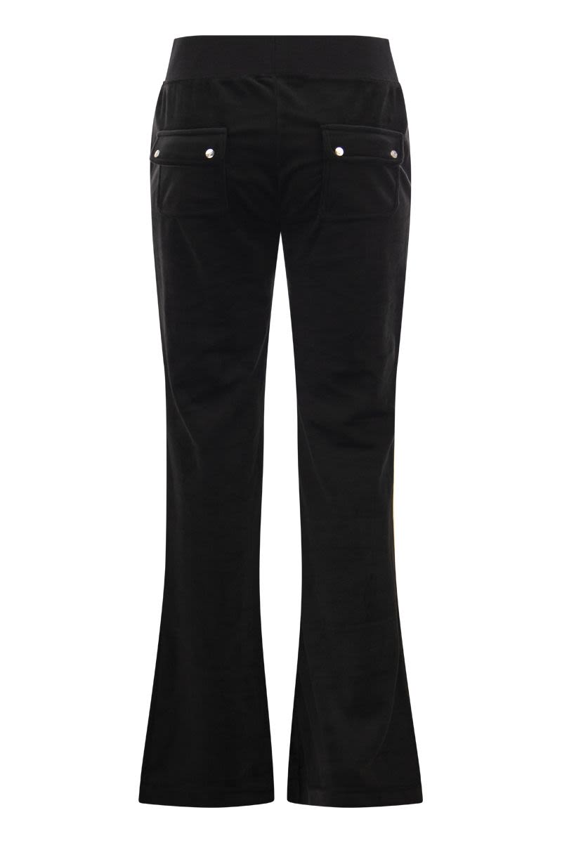 Cotton velvet trousers - VOGUERINI