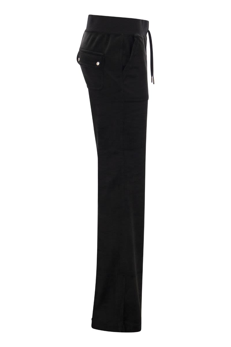 Cotton velvet trousers - VOGUERINI