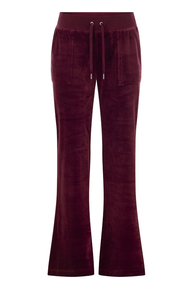 Cotton velvet trousers - VOGUERINI