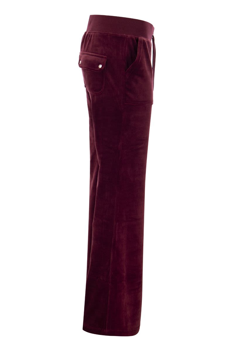 Cotton velvet trousers - VOGUERINI