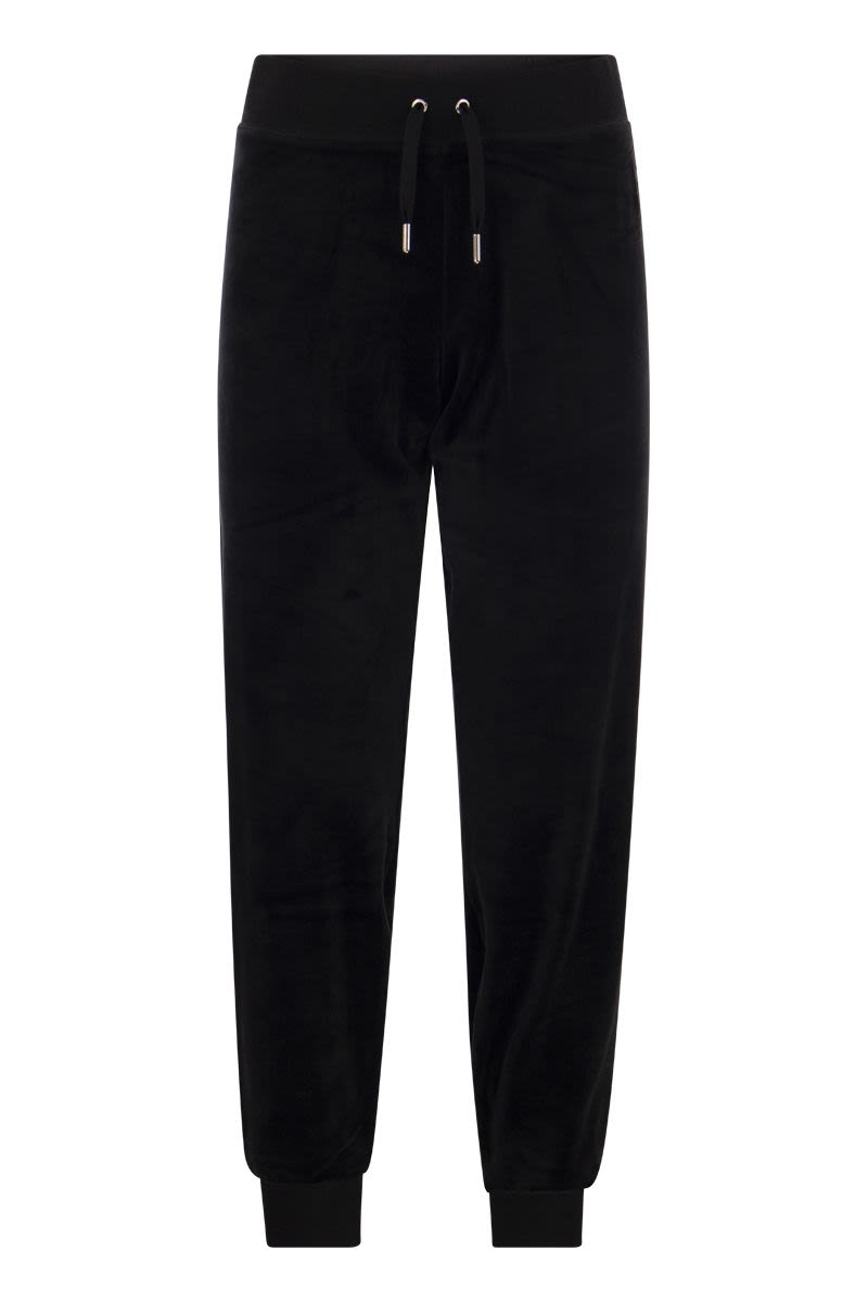 Cotton velvet trousers - VOGUERINI