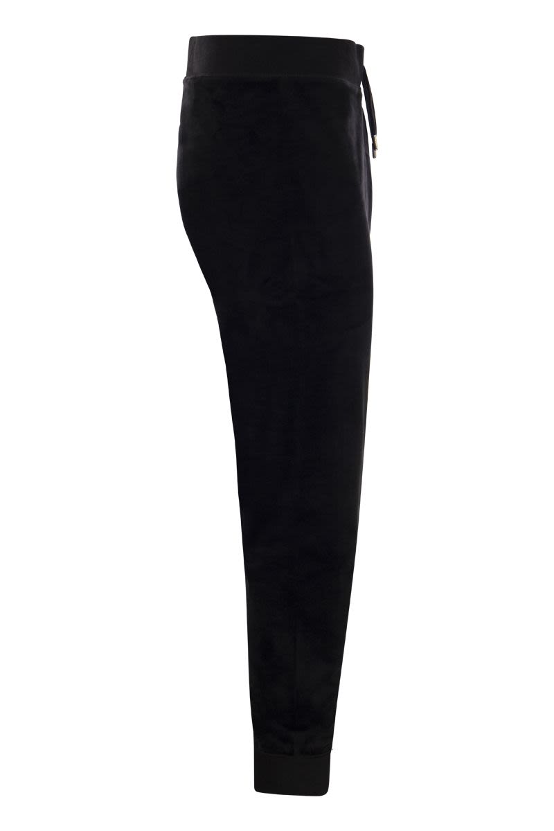 Cotton velvet trousers - VOGUERINI