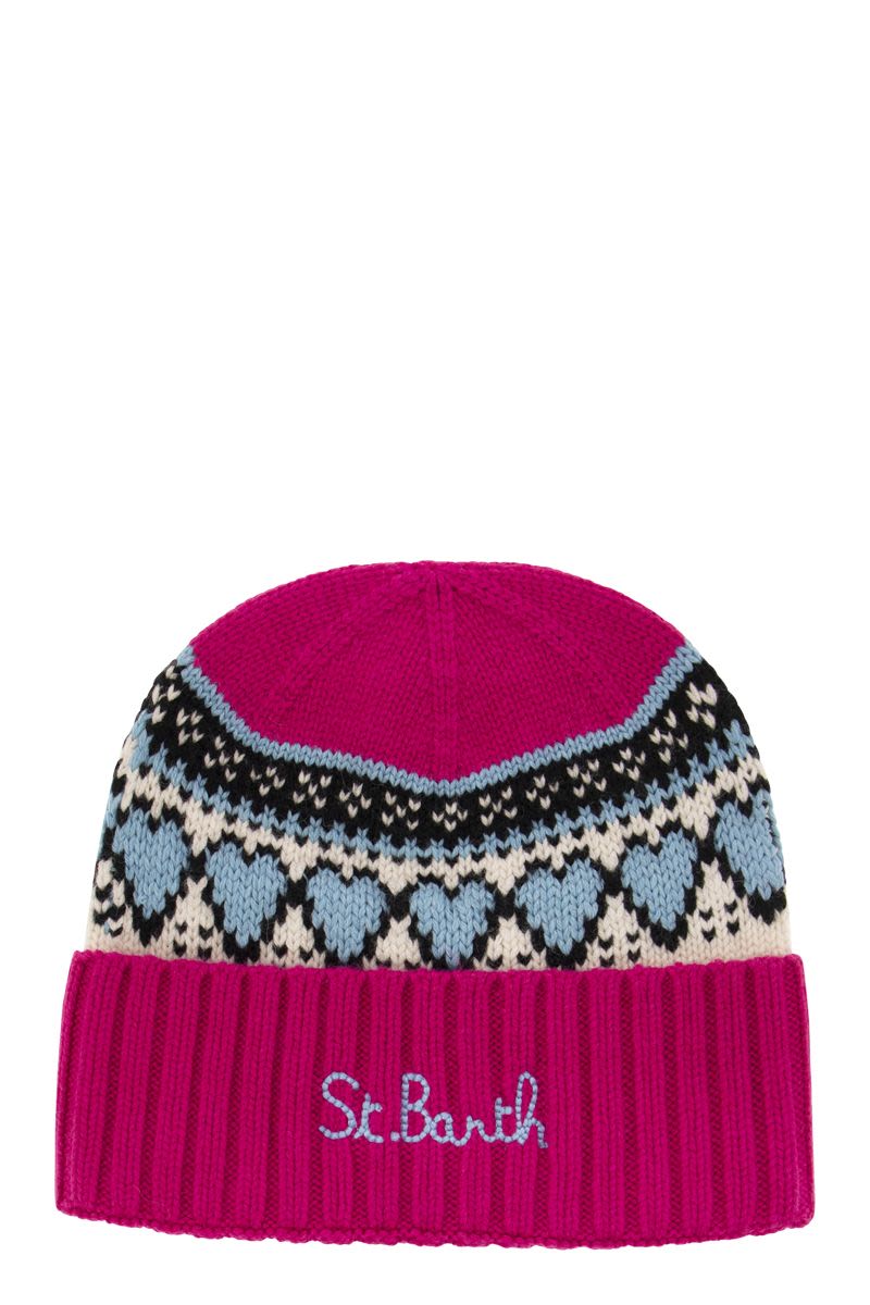 Nordic jacquard cap - VOGUERINI