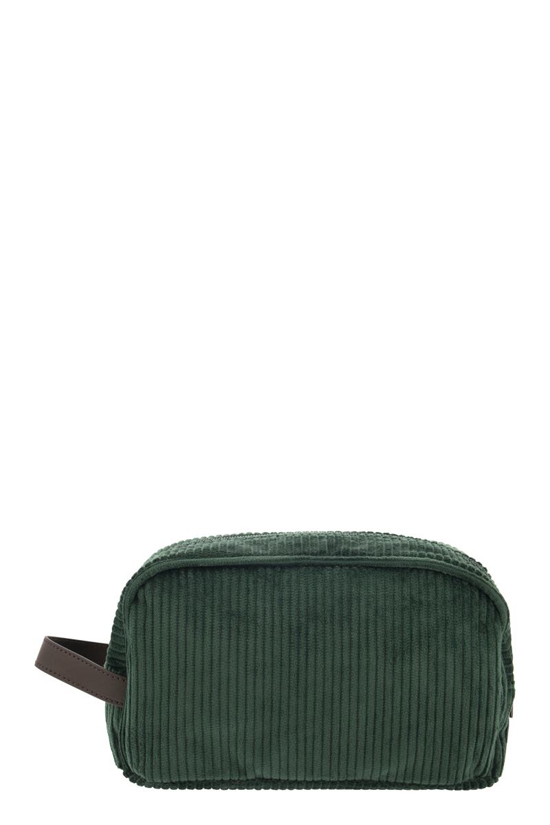 Corduroy beauty case - VOGUERINI