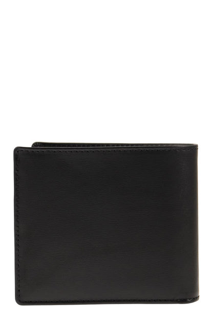 Leather wallet with logo - VOGUERINI