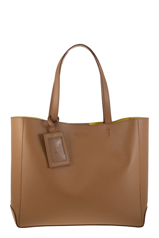 Leather shopping bag - VOGUERINI