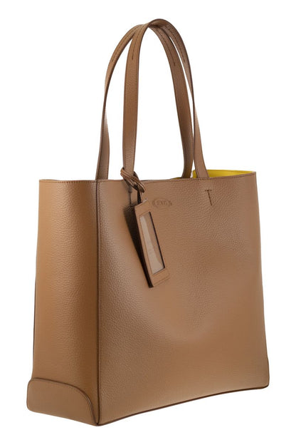 Leather shopping bag - VOGUERINI