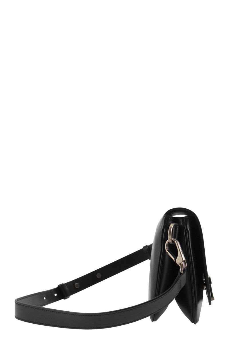 T Timeless Leather Mini Bum Bag - VOGUERINI