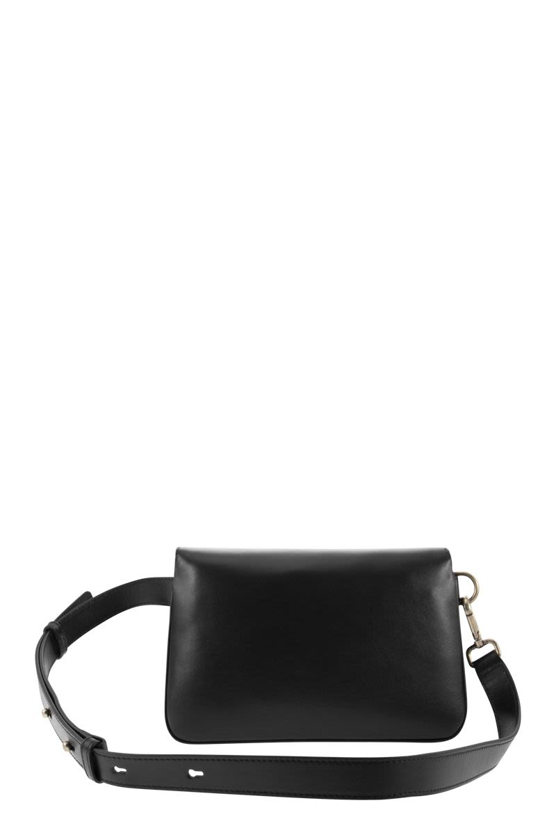 T Timeless Leather Mini Bum Bag - VOGUERINI