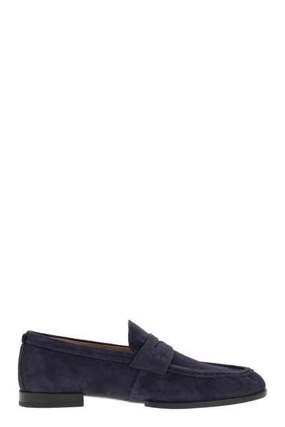 Suede leather moccasin - VOGUERINI