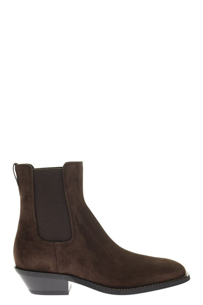 Texan suede ankle boot - VOGUERINI