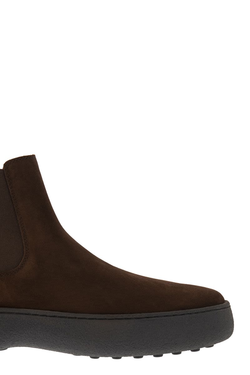 Chelsea Boot Tod's W. G. in Suede Leather - VOGUERINI