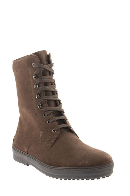 Winter rubber boots in suede leather - VOGUERINI