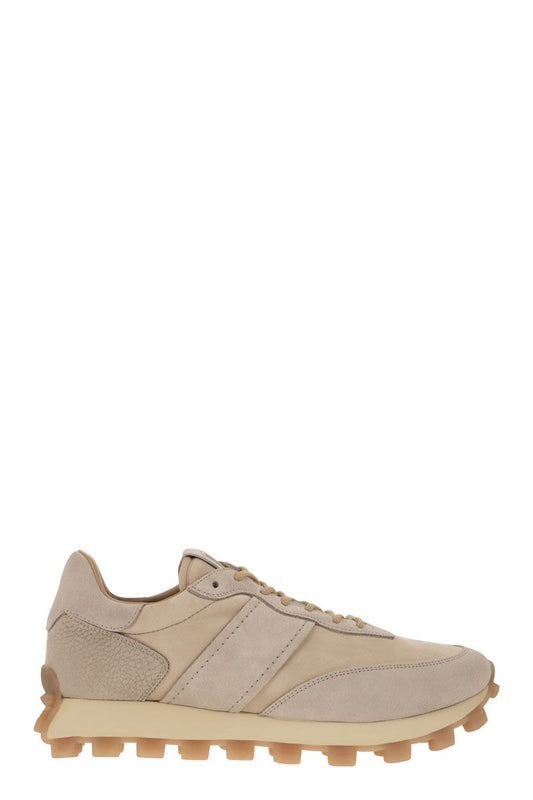 1T - Nubuck and leather trainers - VOGUERINI