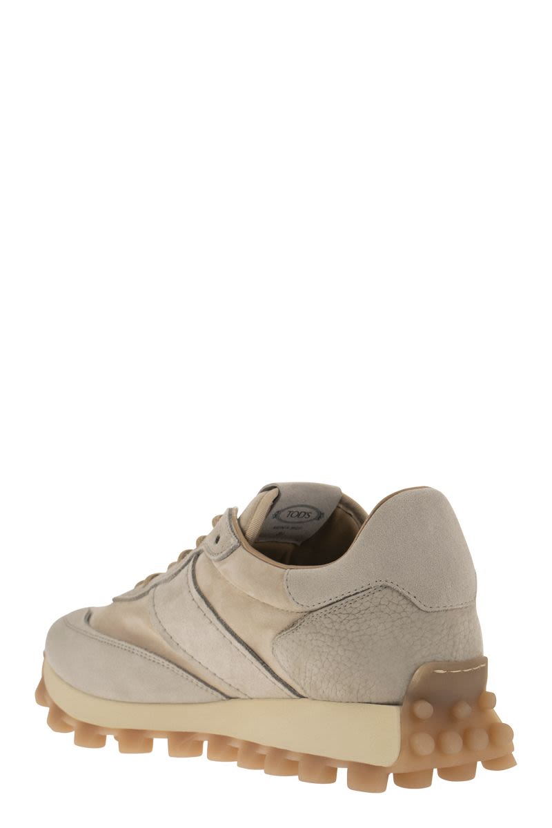 1T - Nubuck and leather trainers - VOGUERINI