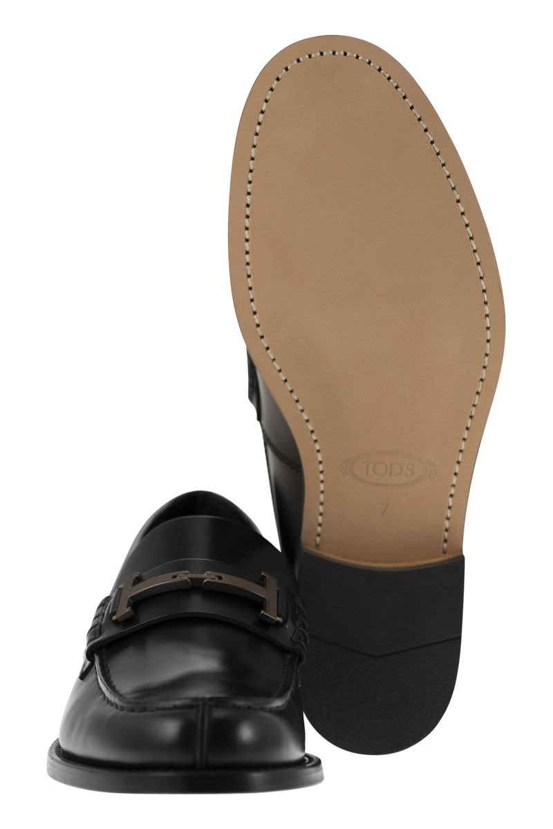 Timeless Leather Loafer T - VOGUERINI