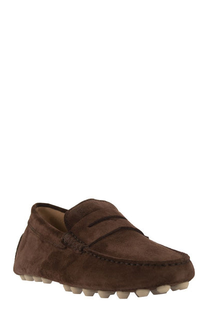 Suede moccasin moccasin - VOGUERINI