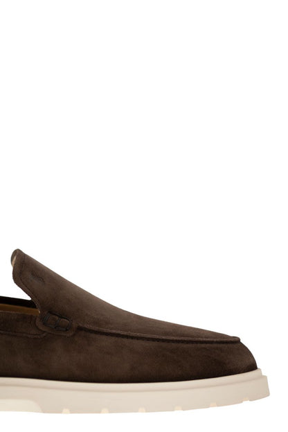 Suede Slipper Moccasin - VOGUERINI