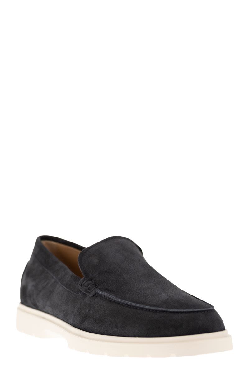 Suede Slipper Moccasin - VOGUERINI