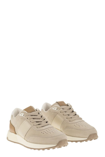 Suede Leather Sneakers - VOGUERINI