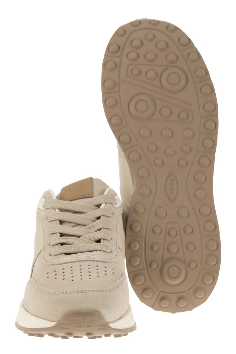 Suede Leather Sneakers - VOGUERINI