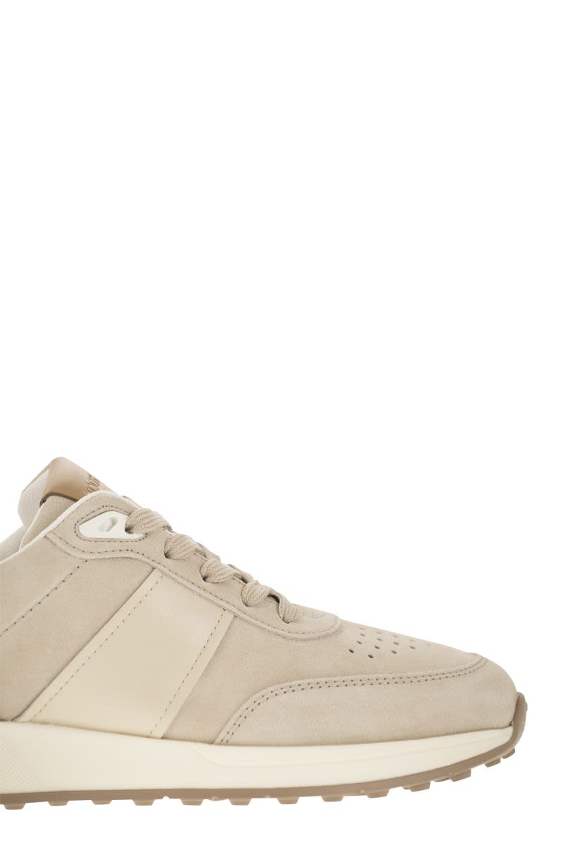 Suede Leather Sneakers - VOGUERINI