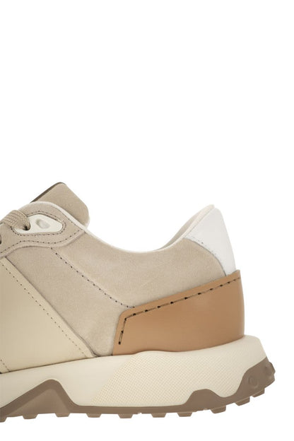 Suede Leather Sneakers - VOGUERINI