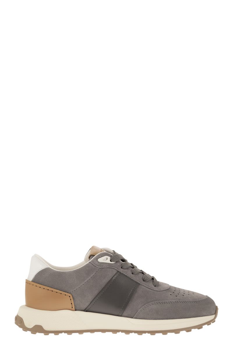 Suede Leather Sneakers - VOGUERINI