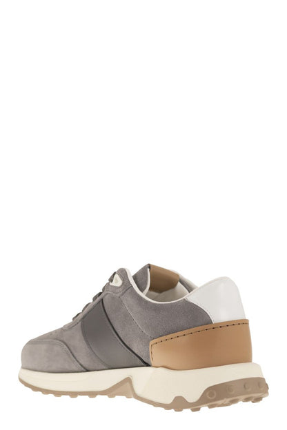 Suede Leather Sneakers - VOGUERINI